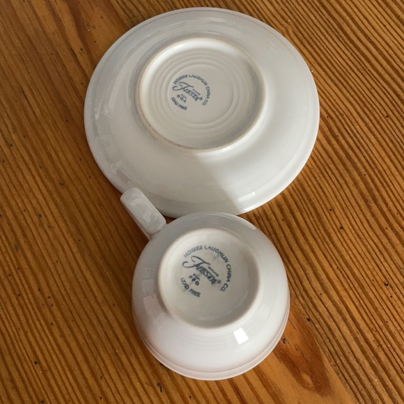 Fiesta cup & saucer - Picture 2 of 2